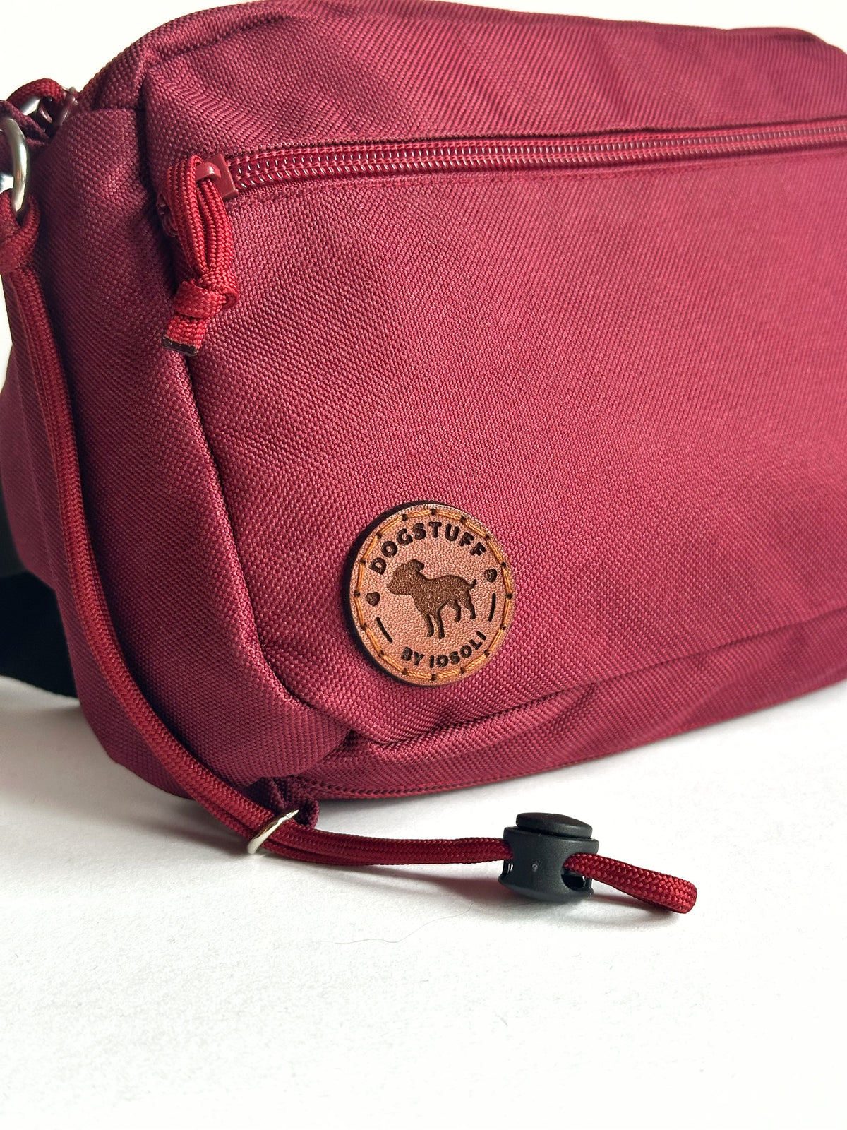 Dog-Walking Bag Burgundy